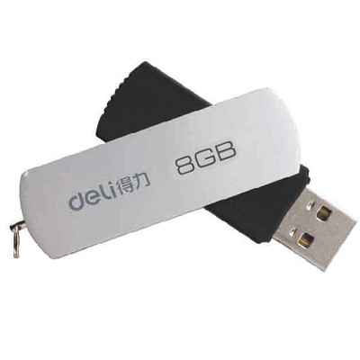正品 得力3720 u盤8G 辦公存儲U盤 u盤8g正品 USB2.0高速存儲
