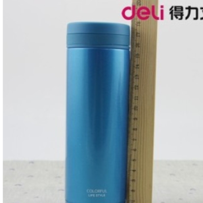 得力8980不銹鋼保溫杯 時尚高密封性茶杯/水杯 300ml 得力文具