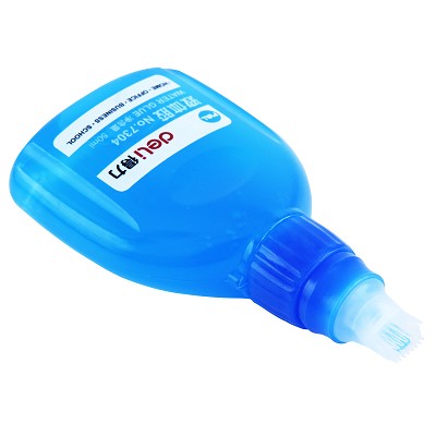 得力7304液體膠水 軟刷頭 粘性強(qiáng) 學(xué)生美工辦公使用膠水