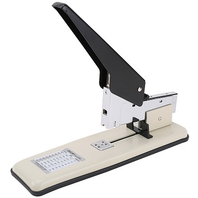 得力重型訂書機(jī) 0393加厚訂書器 大號(hào)裝訂機(jī) 可訂210頁70G紙張