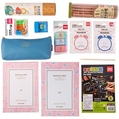得力33362不凡文具學(xué)習(xí)用品禮盒學(xué)生禮品套裝開學(xué)禮物獎品盒裝