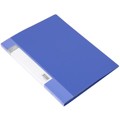 得力資料冊(cè)5102 A4文件夾插頁(yè)袋 塑料檔案收納冊(cè) 辦公用品 20頁(yè)