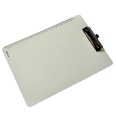 得力9248塑料夾 A4書寫文件夾板墊板雙色PP板夾閱讀架 辦公學(xué)