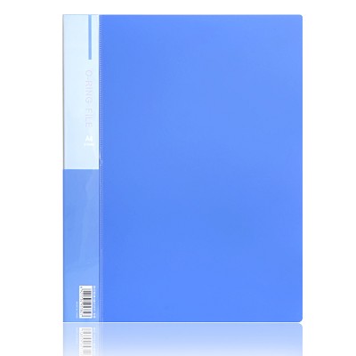 得力文件夾5382 彩色O型二孔資料整理收納夾 辦公文具 實用