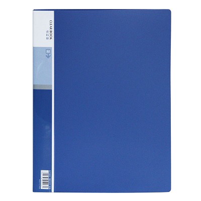 得力5003資料冊(cè) A4文件夾插頁(yè)袋 活頁(yè)檔案冊(cè) 辦公用品 30頁(yè)防靜電