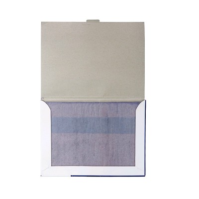 得力文具 得力9375復(fù)寫紙印蘭紙雙面復(fù)印紙16K財務(wù)使用 含3張紅色
