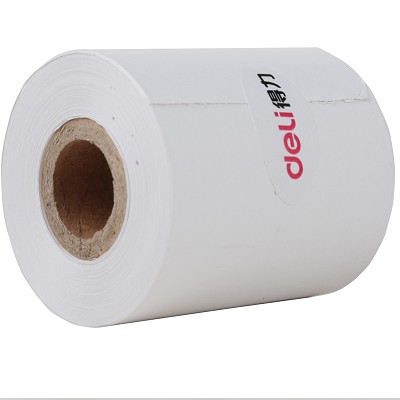 得力 3202 熱敏收銀紙 57×50mm×20m 4卷價(jià)格 POS機(jī)使用超市小票