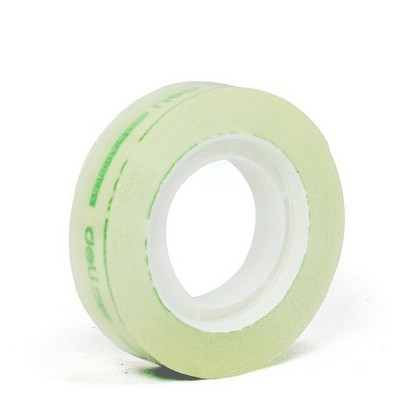 得力30014透明學(xué)生文具強(qiáng)力膠帶12mm*30y  12卷/筒多功能膠帶