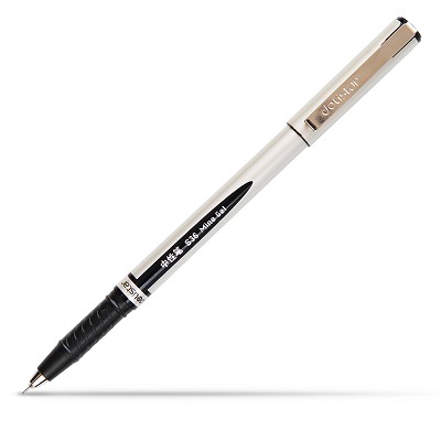 辦公用品 得力S36中性筆碳素筆水筆簽字筆辦公文具書寫筆0.5mm