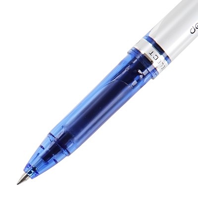 得力中性筆S33 0.5mm黑色水性簽字碳素筆 4倍大容量 簽字筆