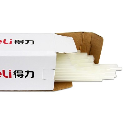 得力裝訂機(jī)鉚管3832 財(cái)務(wù)熱熔憑證裝訂塑料尼龍管 高韌性3877配套
