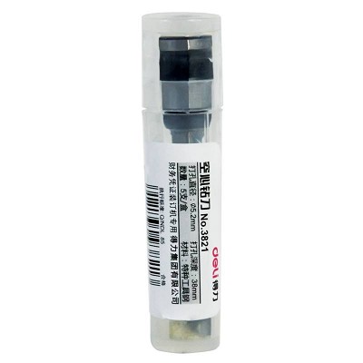 得力財(cái)務(wù)憑證裝訂打孔3821空心鉆刀鉆頭(用于3877裝訂機(jī))商城