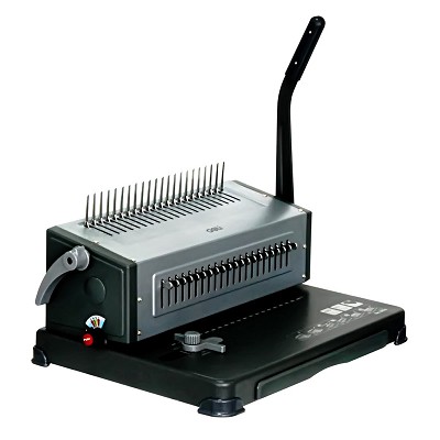 得力3874財(cái)務(wù)夾條膠圈裝訂機(jī)梳式打孔機(jī) 財(cái)務(wù)辦公使用 多省包郵