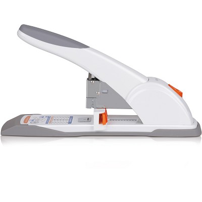 得力0486重型訂書機(jī)(白色)(臺)訂書器裝訂機(jī)財(cái)務(wù)訂書機(jī)