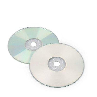 得力3725塑盒裝50片52X可記錄式 CD光盤CD刻錄盤刻錄光盤