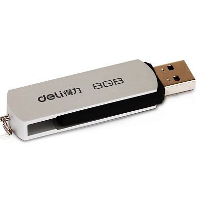 包郵 得力3720 u盤8G 可愛迷你U盤 u盤8g高速USB