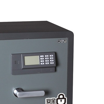 得力保險柜液晶保管箱3C家用/辦公全鋼入墻雙層保險箱3623型包郵