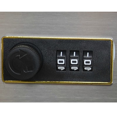 得力4015電子密碼保管箱 家用辦公大型可入墻保險箱 防盜報警