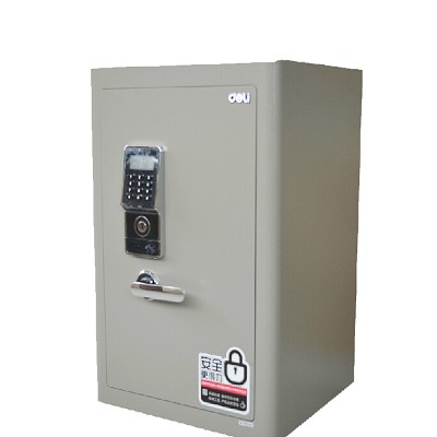 得力4015電子密碼保管箱 家用辦公大型可入墻保險箱 防盜報警