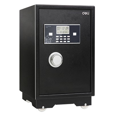 得力保險柜 92621型家用/辦公防盜保險箱 電子液晶保管箱 包郵