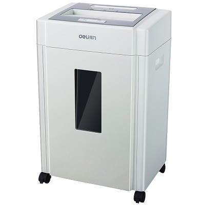 得力碎紙機(jī) 9904 電動 大功率顆粒狀 4級保密靜音 碎紙機(jī)包郵