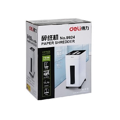 得力9924 碎紙機 碎光盤 碎紙機 創(chuàng)意側(cè)抽式碎紙機