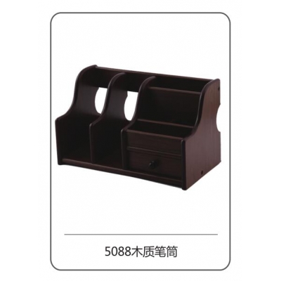 太陽(yáng)帆5088木質(zhì)筆筒