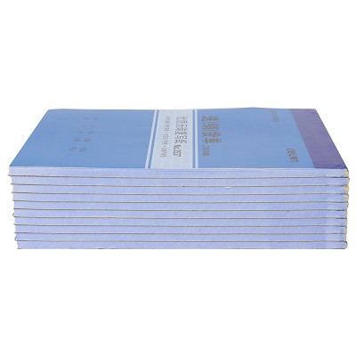 得力3537送(銷)單 二聯(lián)三聯(lián)(30組)無碳復(fù)寫單據(jù) 財(cái)務(wù)用品藍(lán)一本價(jià)